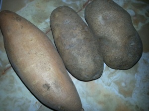 yam and potato